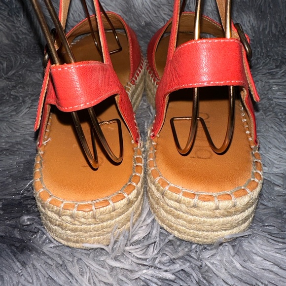 Very Cute Bueno espadrilles in Kobie Red size 38 - Picture 7 of 10